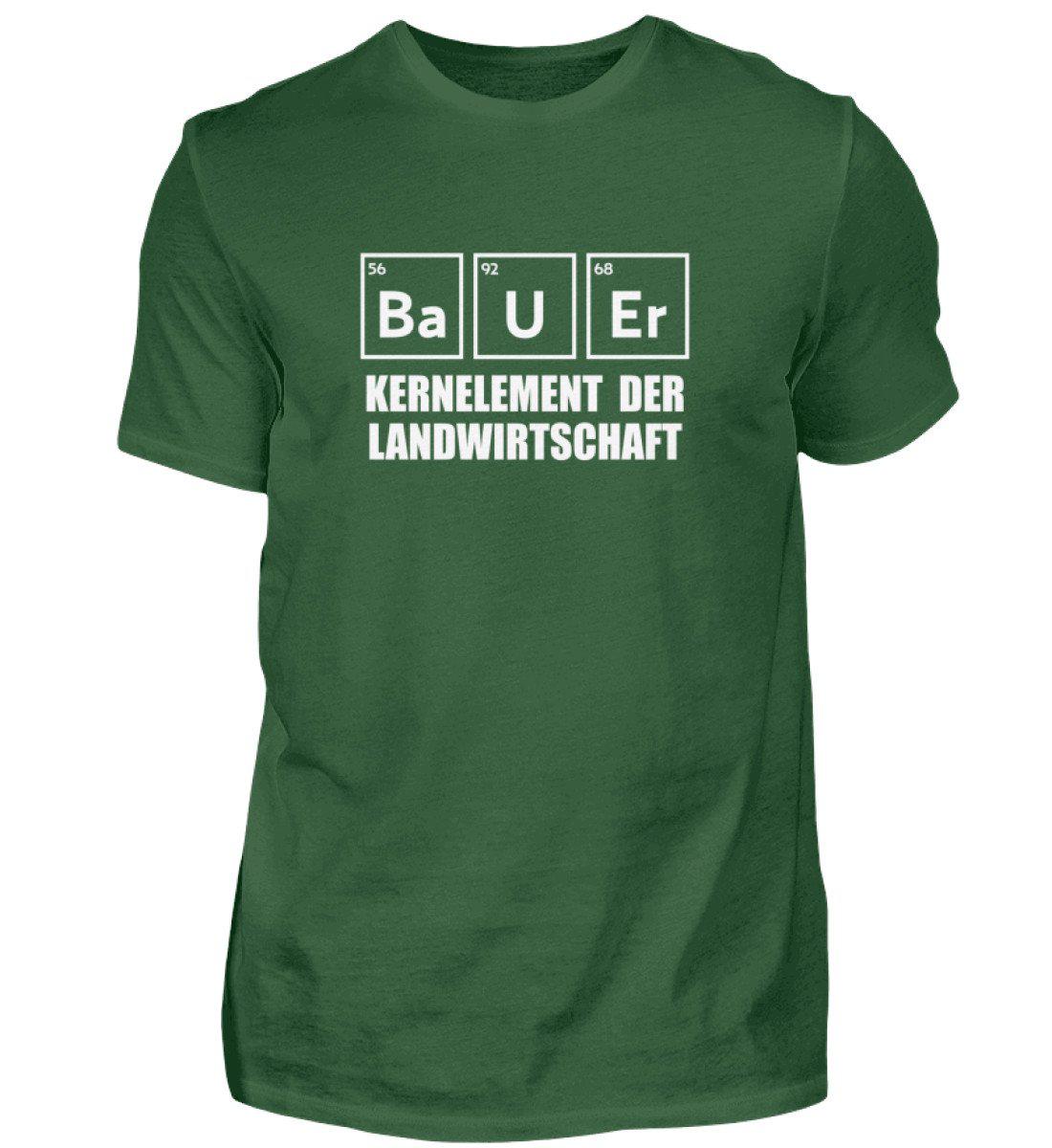 Kernelemente der Landwirtschaft Bauer · Herren T-Shirt-Herren Basic T-Shirt-Bottle Green-S-Agrarstarz