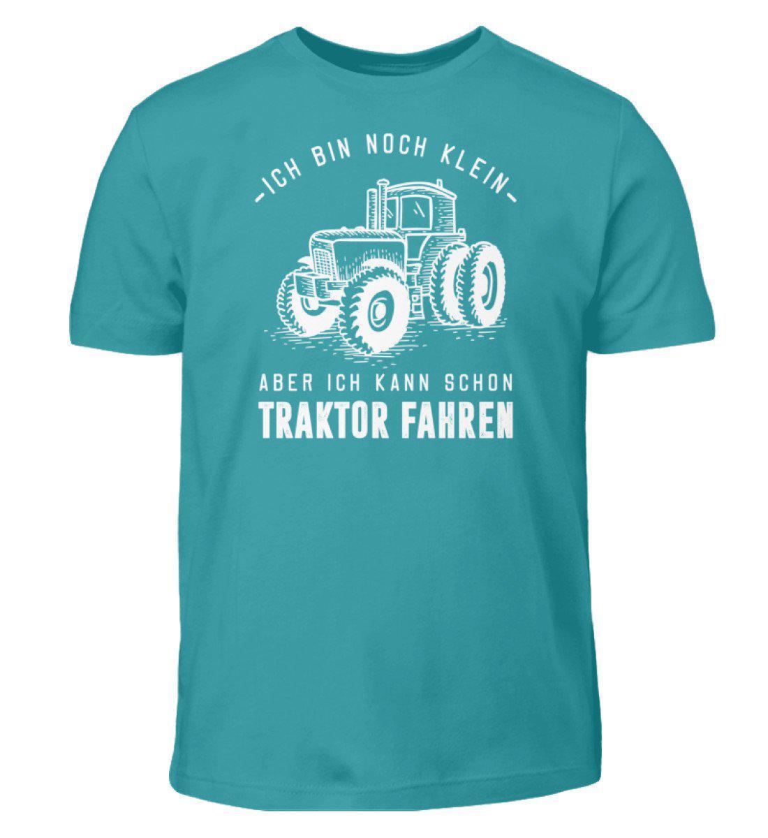 Klein Traktor fahren · Kinder T-Shirt-Kinder T-Shirt-Swimming Pool-3/4 (98/104)-Agrarstarz
