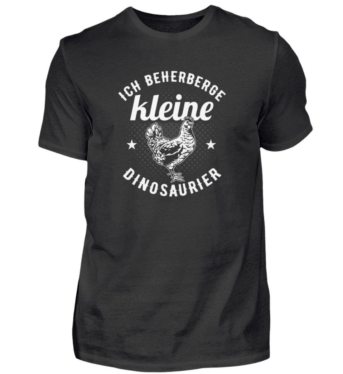 Kleine Dinosaurier · Herren T-Shirt-Herren Basic T-Shirt-Black-S-Agrarstarz