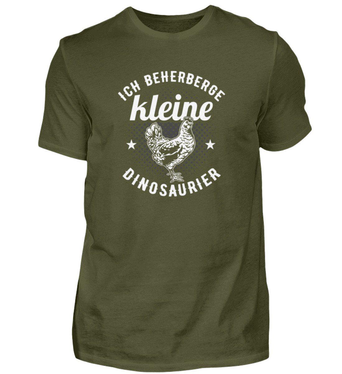 Kleine Dinosaurier · Herren T-Shirt-Herren Basic T-Shirt-Urban Khaki-S-Agrarstarz