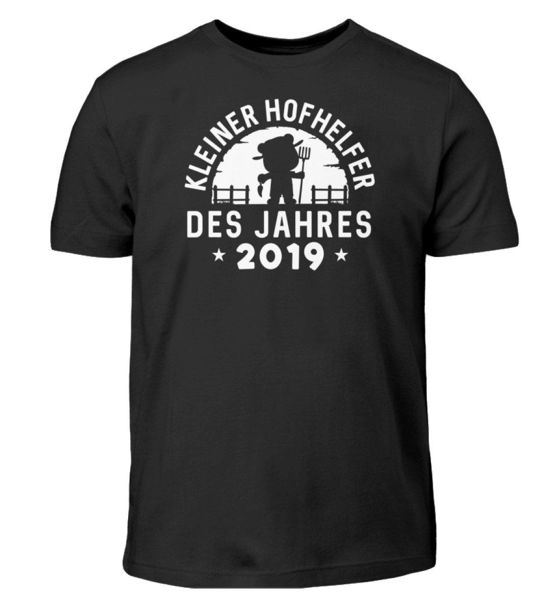 Kleiner Hofhelfer · Kinder T-Shirt-Kinder T-Shirt-Black-3/4 (98/104)-Agrarstarz