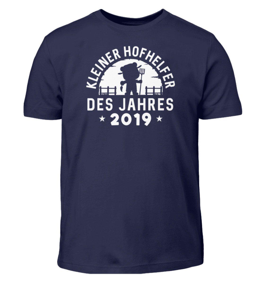 Kleiner Hofhelfer · Kinder T-Shirt-Kinder T-Shirt-Navy-3/4 (98/104)-Agrarstarz