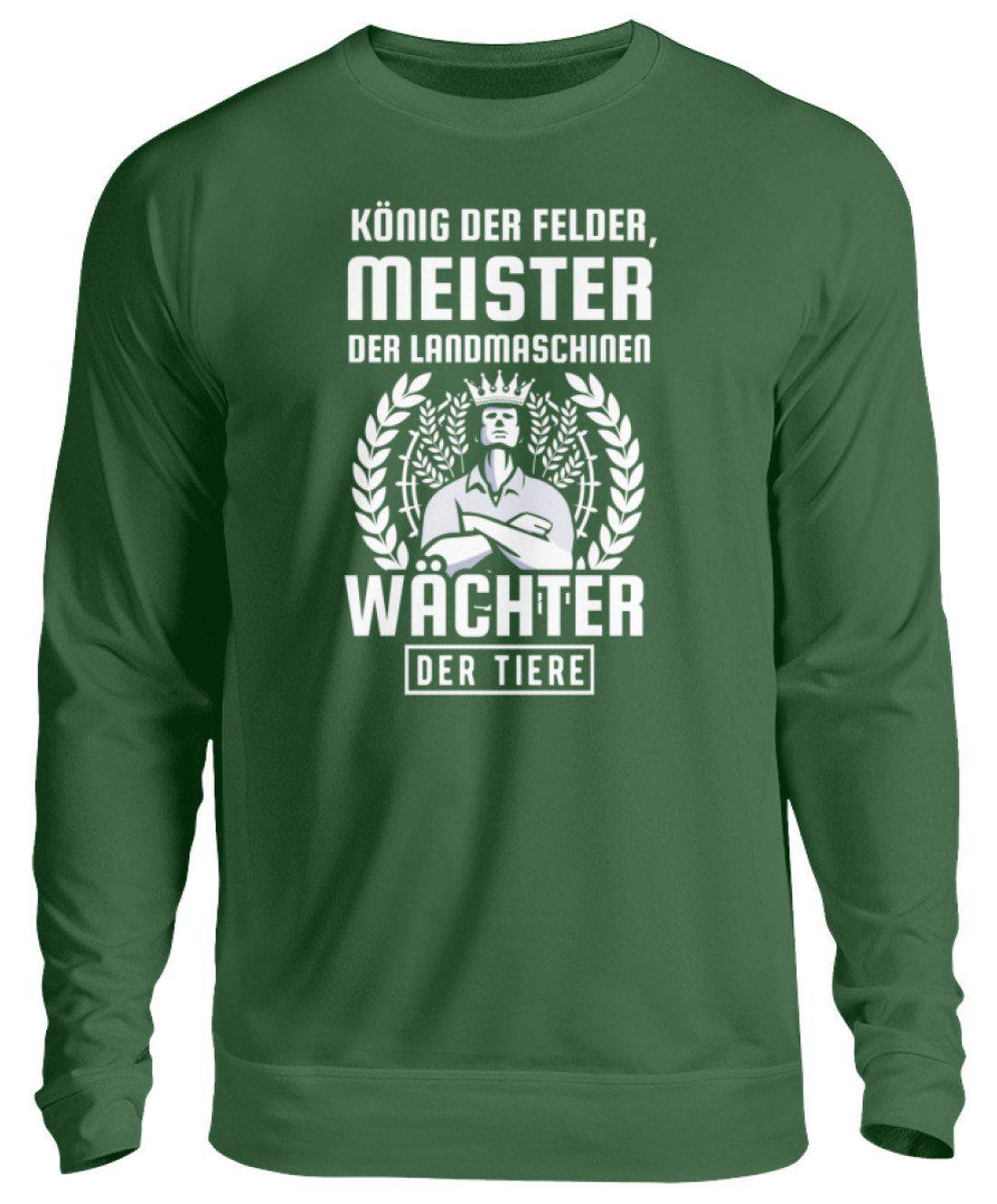 König der Felder · Unisex Sweatshirt Pullover-Unisex Sweatshirt-Bottle Green-S-Agrarstarz