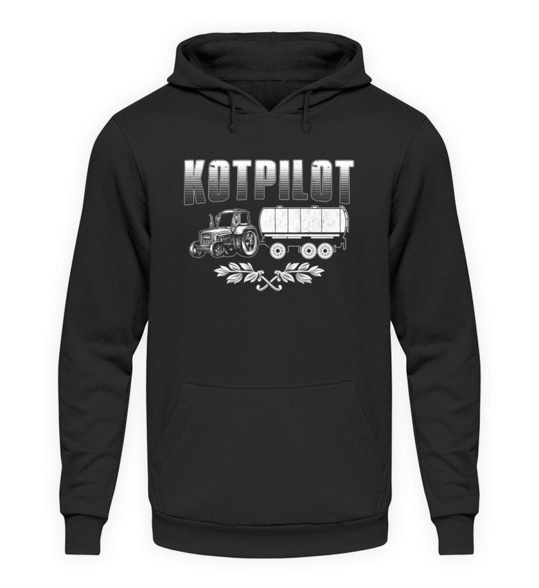 Kotpilot · Unisex Kapuzenpullover Hoodie-Unisex Hoodie-Jet Black-S-Agrarstarz