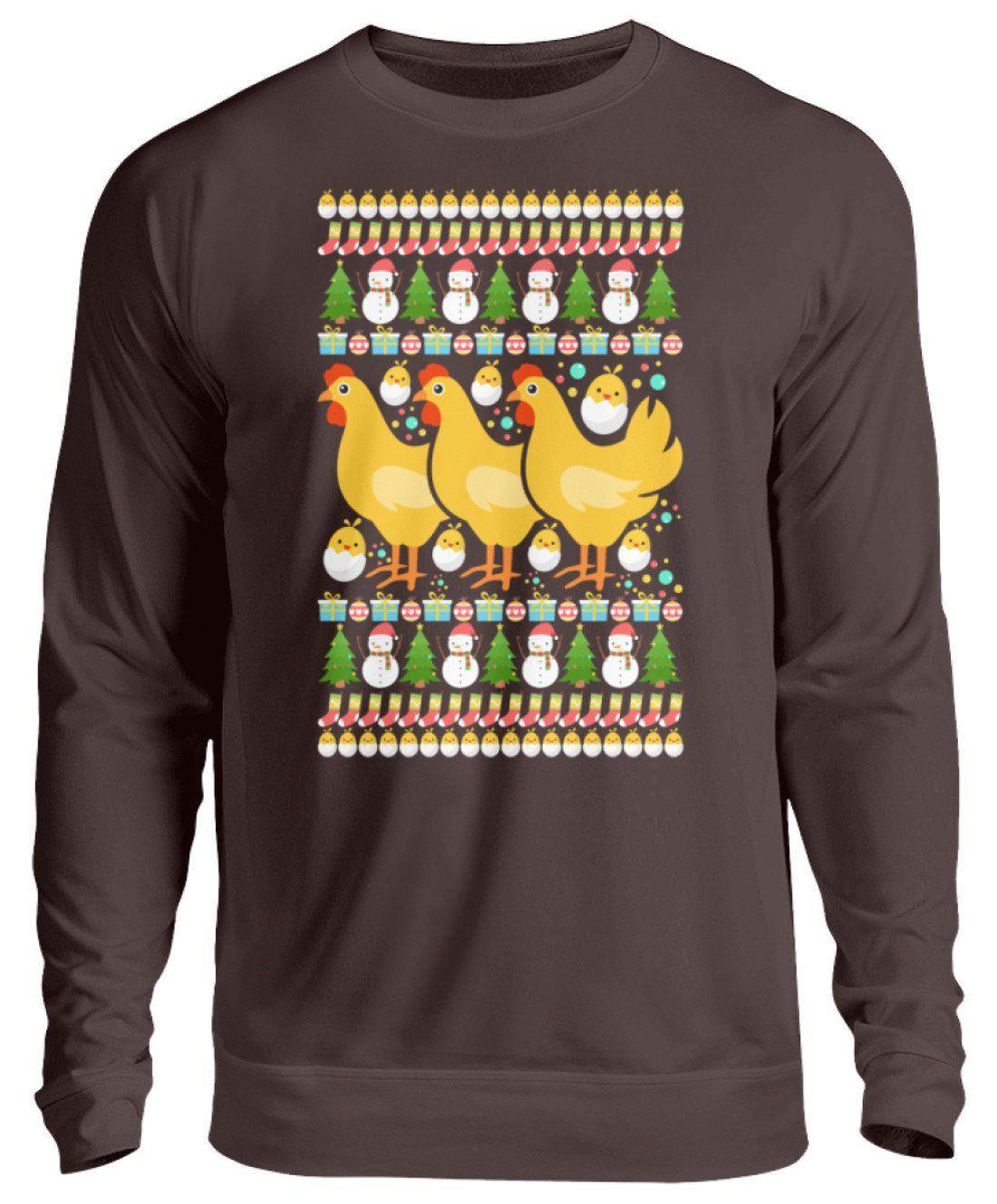 Kücken Ugly Christmas · Unisex Sweatshirt Pullover-Unisex Sweatshirt-Hot Chocolate-S-Agrarstarz