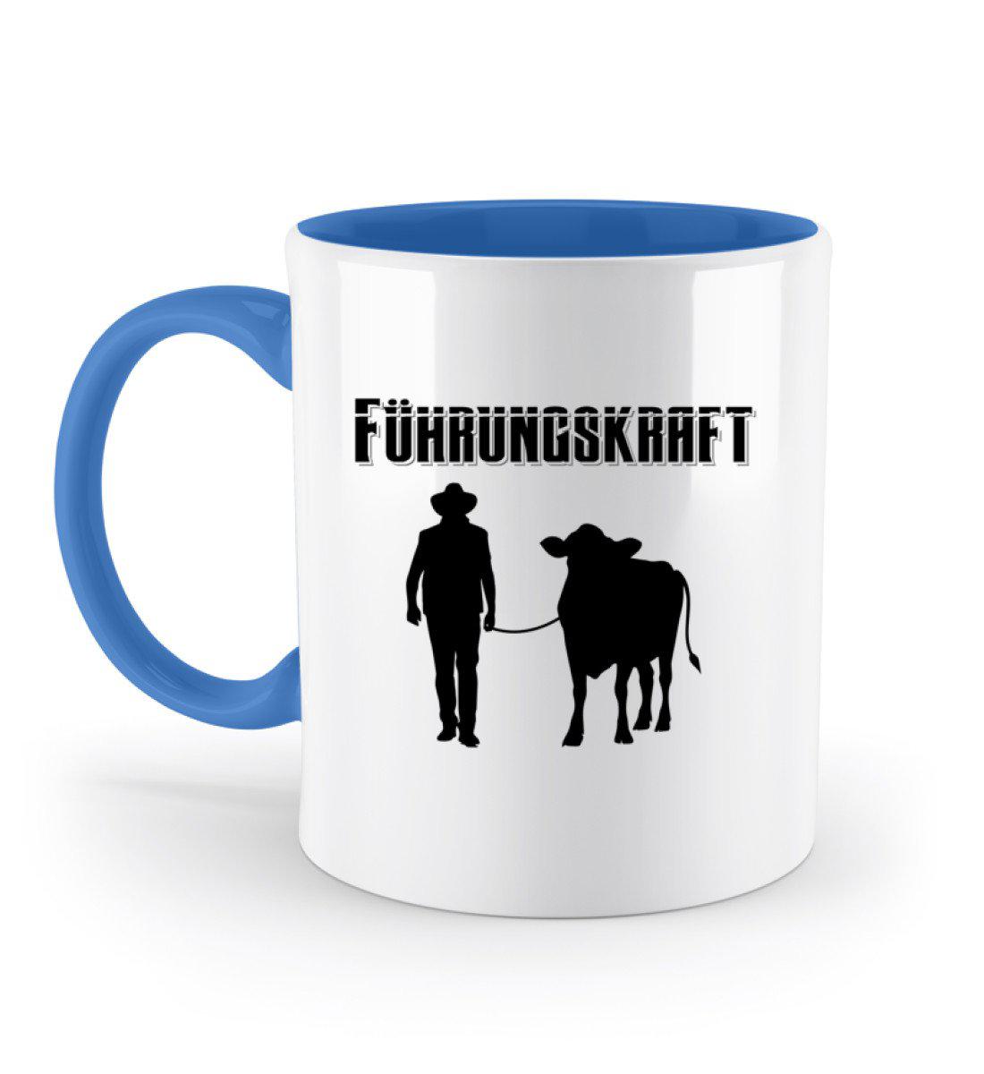 Kuh Führungskraft · Keramik Tasse zweifarbig-Keramik Tasse Zweifarbig-Blue-330ml-Agrarstarz