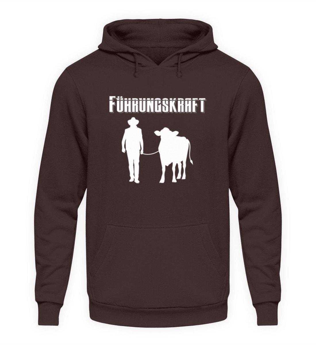 Kuh Führungskraft · Unisex Kapuzenpullover Hoodie-Unisex Hoodie-Hot Chocolate-L-Agrarstarz