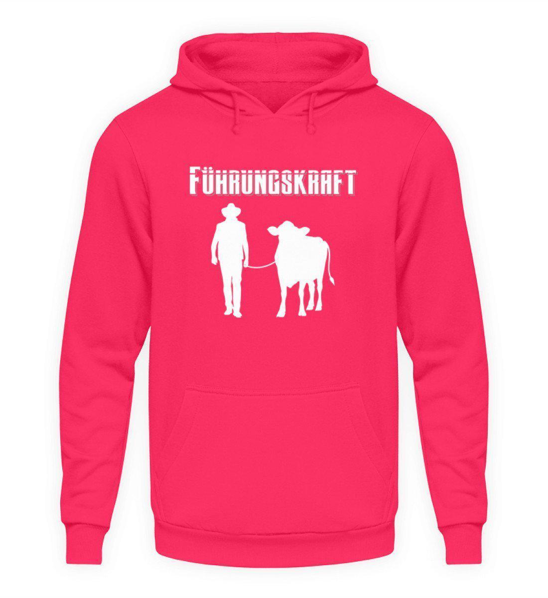 Kuh Führungskraft · Unisex Kapuzenpullover Hoodie-Unisex Hoodie-Hot Pink-L-Agrarstarz