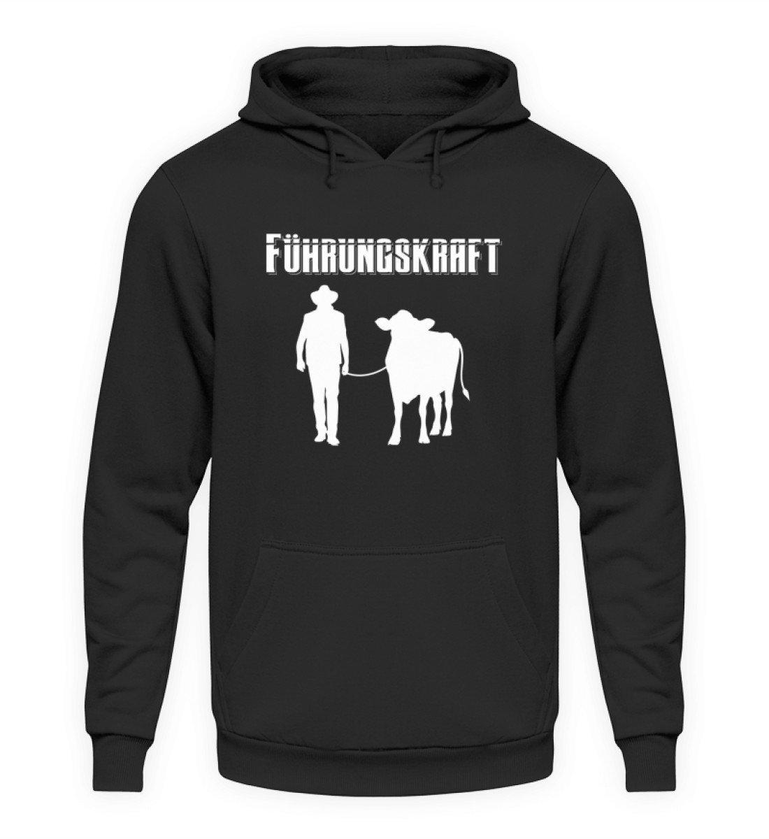 Kuh Führungskraft · Unisex Kapuzenpullover Hoodie-Unisex Hoodie-Jet Black-L-Agrarstarz