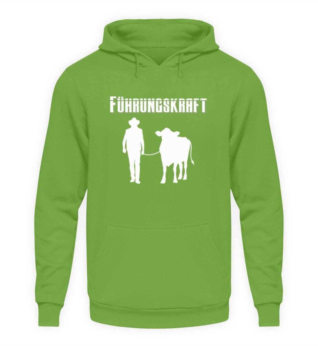 Kuh Führungskraft · Unisex Kapuzenpullover Hoodie-Unisex Hoodie-LimeGreen-L-Agrarstarz