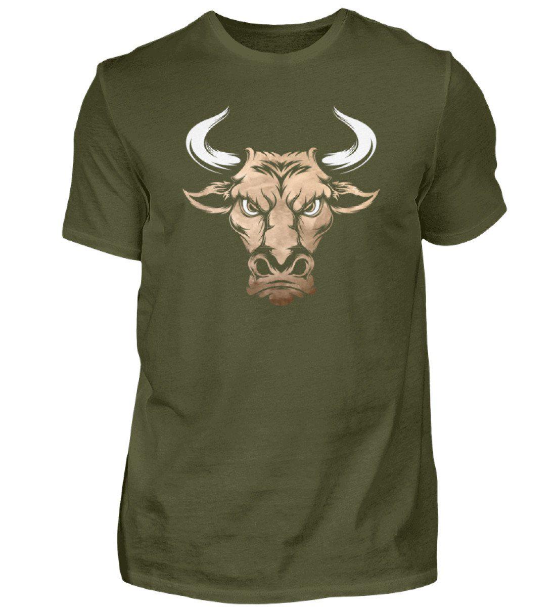 Kuh Hörner Gesicht · Herren T-Shirt-Herren Basic T-Shirt-Agrarstarz