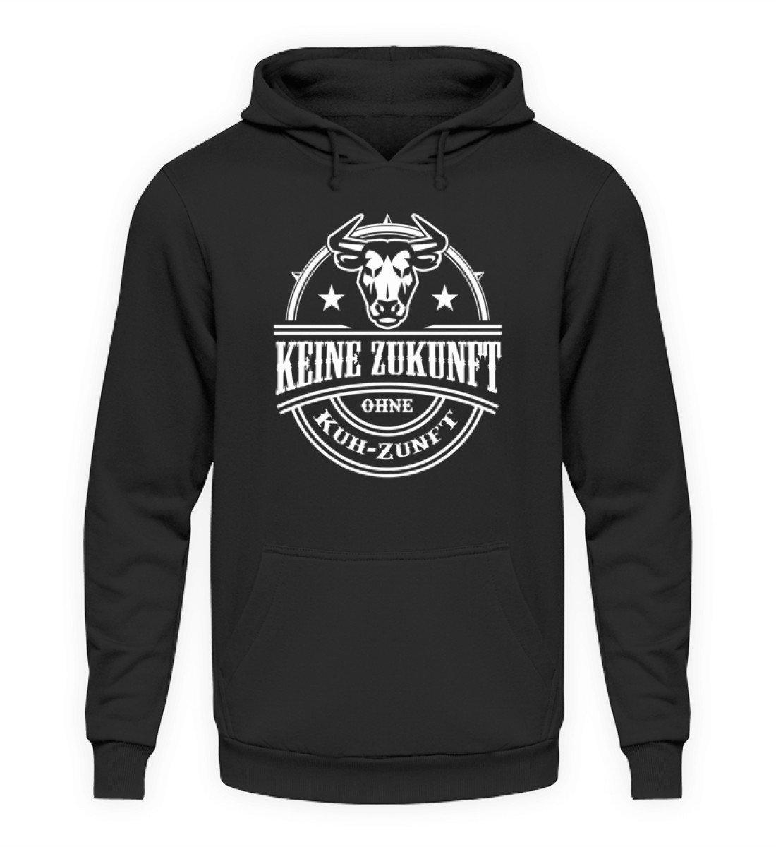 Kuh-Zunft Zukunft · Unisex Kapuzenpullover Hoodie-Unisex Hoodie-Jet Black-L-Agrarstarz