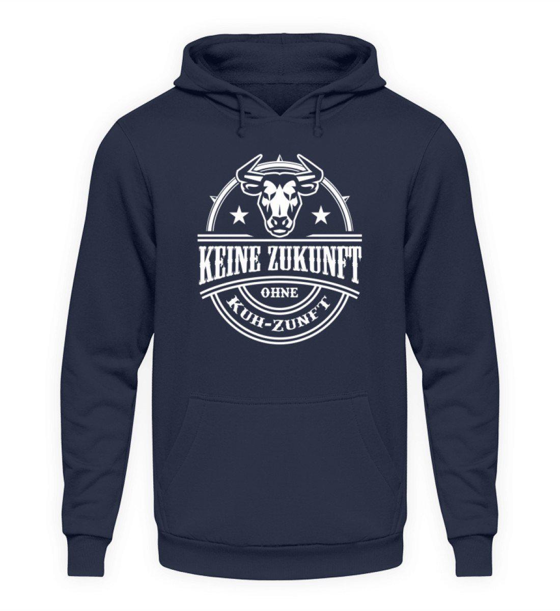 Kuh-Zunft Zukunft · Unisex Kapuzenpullover Hoodie-Unisex Hoodie-Oxford Navy-L-Agrarstarz