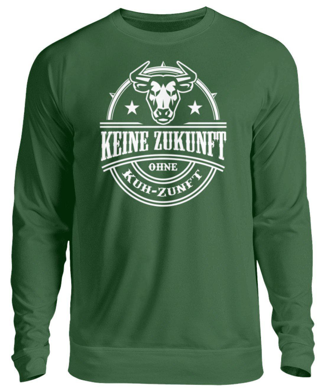 Kuh-Zunft Zukunft · Unisex Sweatshirt Pullover-Unisex Sweatshirt-Bottle Green-S-Agrarstarz