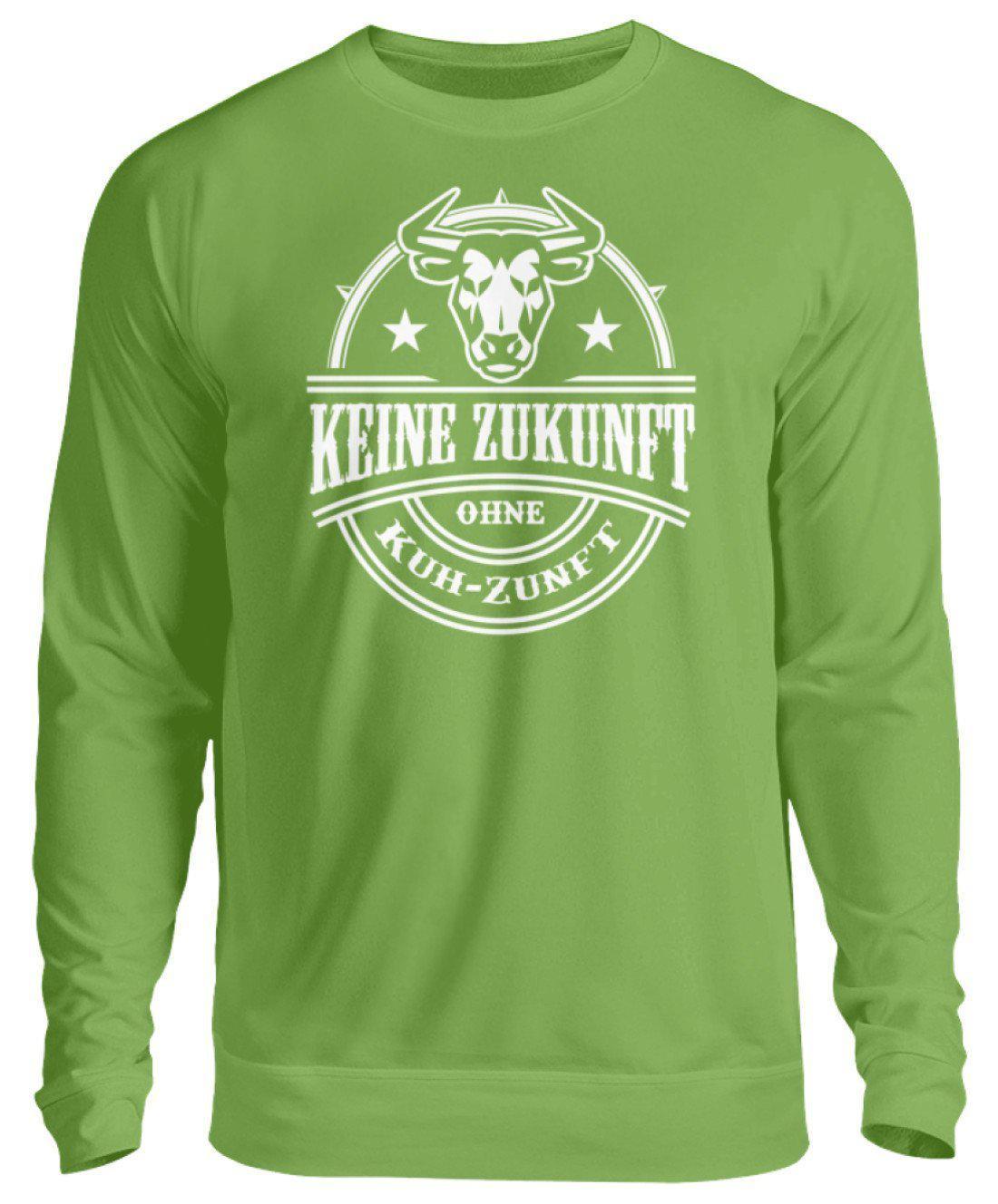Kuh-Zunft Zukunft · Unisex Sweatshirt Pullover-Unisex Sweatshirt-LimeGreen-S-Agrarstarz