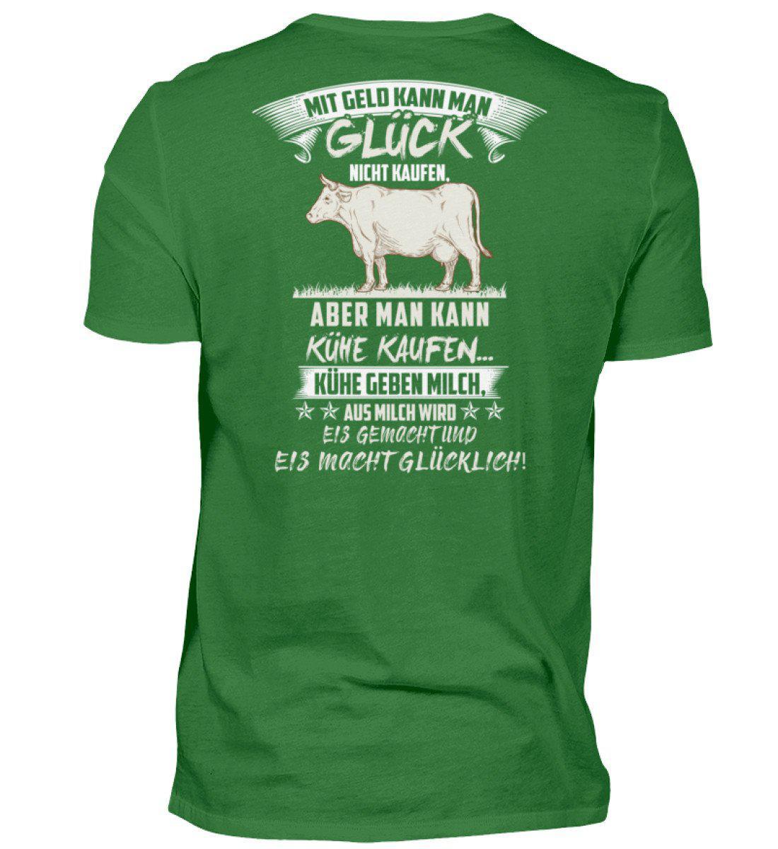 Kühe Geld Glück (Rücken Druck) · Herren T-Shirt-Herren Basic T-Shirt-Agrarstarz