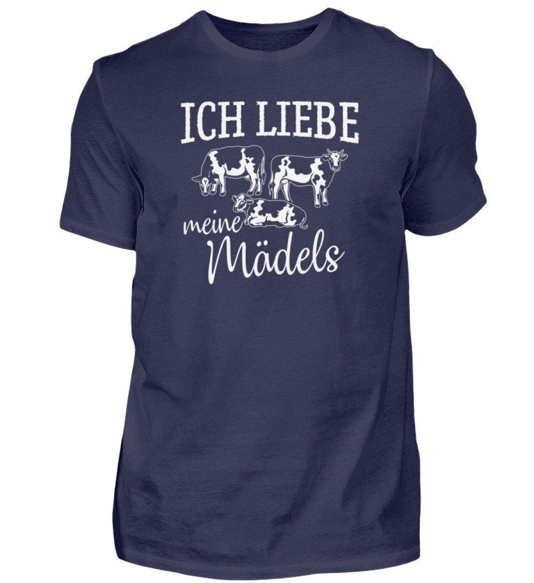 Kühe Mädels · Herren T-Shirt-Herren Basic T-Shirt-Navy-S-Agrarstarz