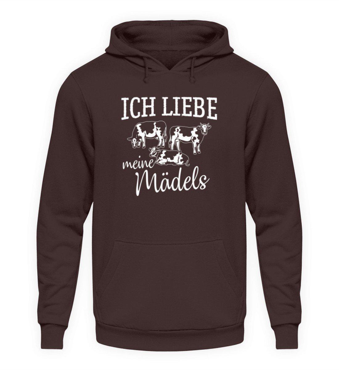 Kühe Mädels · Unisex Kapuzenpullover Hoodie-Unisex Hoodie-Hot Chocolate-L-Agrarstarz