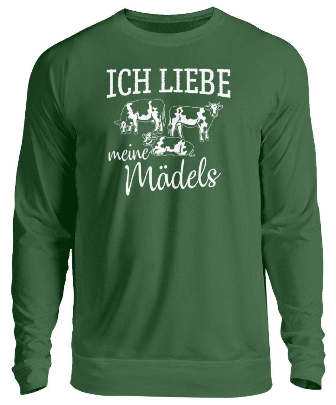 Kühe Mädels · Unisex Sweatshirt Pullover-Unisex Sweatshirt-Bottle Green-S-Agrarstarz