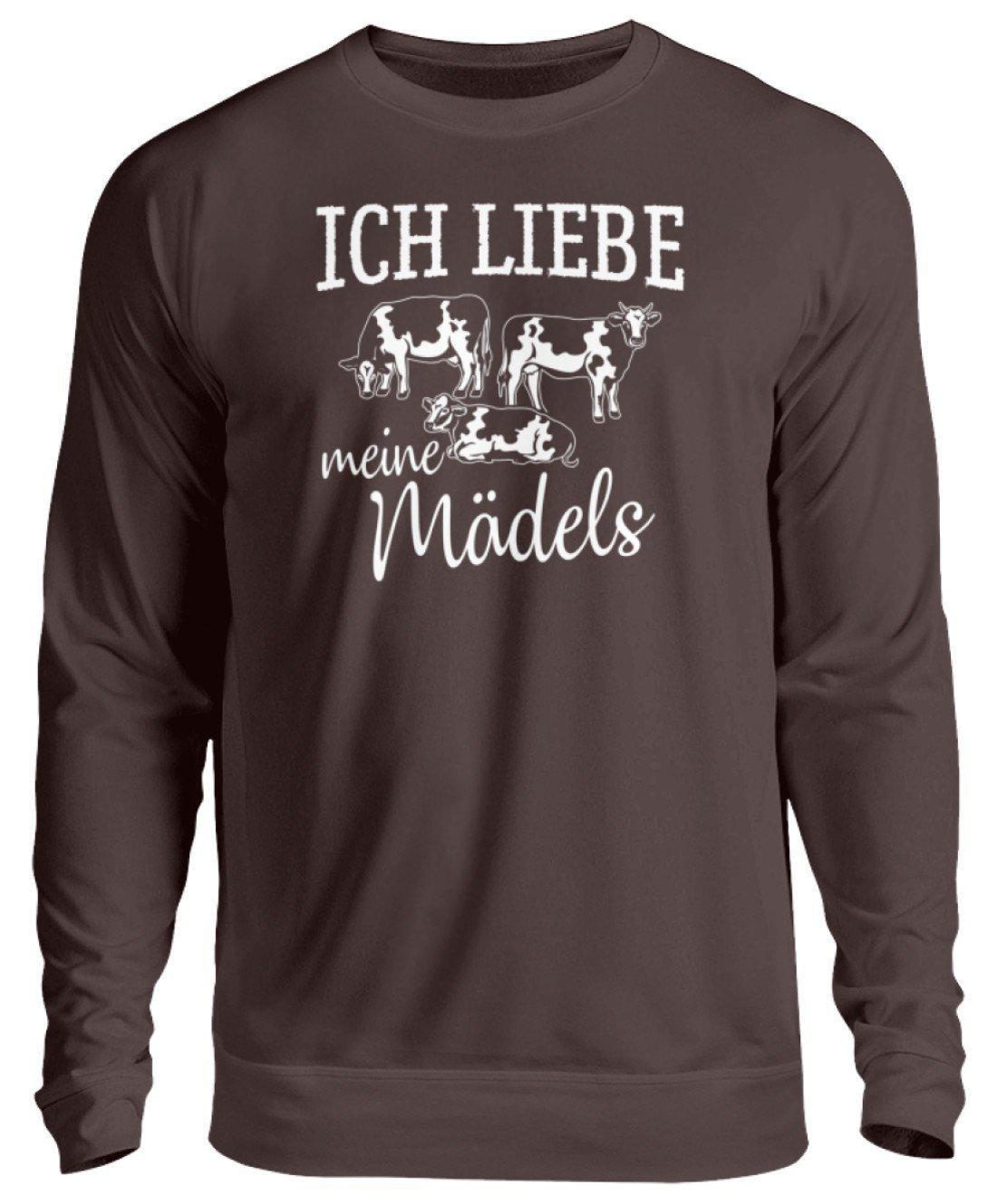 Kühe Mädels · Unisex Sweatshirt Pullover-Unisex Sweatshirt-Hot Chocolate-S-Agrarstarz