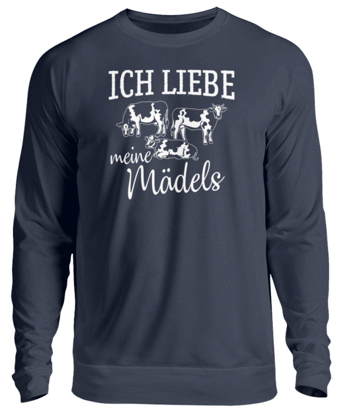 Kühe Mädels · Unisex Sweatshirt Pullover-Unisex Sweatshirt-Oxford Navy-S-Agrarstarz