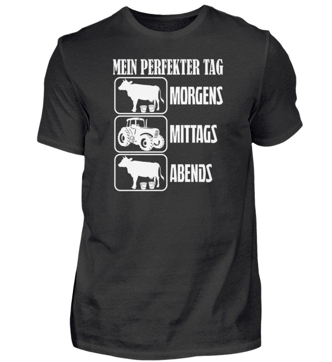 Kühe Traktor Tag · Herren T-Shirt-Herren Basic T-Shirt-Black-S-Agrarstarz
