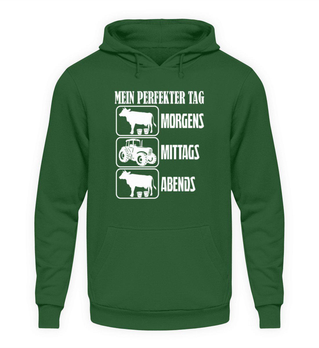 Kühe Traktor Tag · Unisex Kapuzenpullover Hoodie-Unisex Hoodie-Bottle Green-L-Agrarstarz