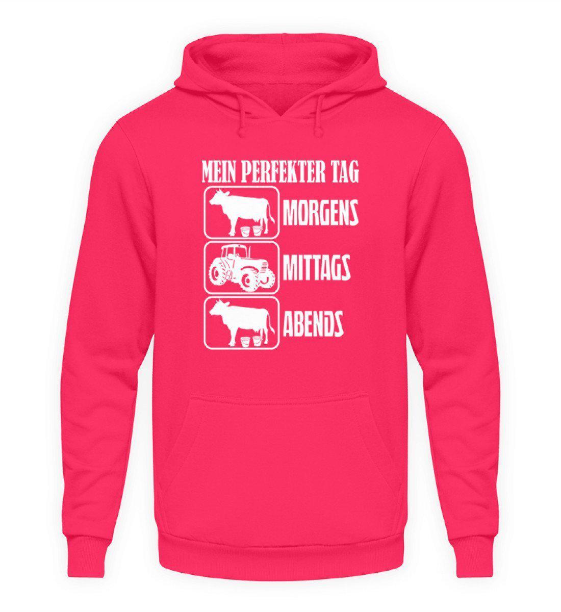 Kühe Traktor Tag · Unisex Kapuzenpullover Hoodie-Unisex Hoodie-Hot Pink-L-Agrarstarz