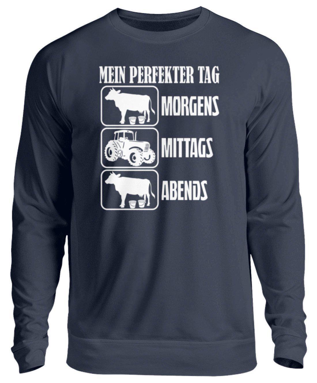 Kühe Traktor Tag · Unisex Sweatshirt Pullover-Unisex Sweatshirt-Oxford Navy-S-Agrarstarz
