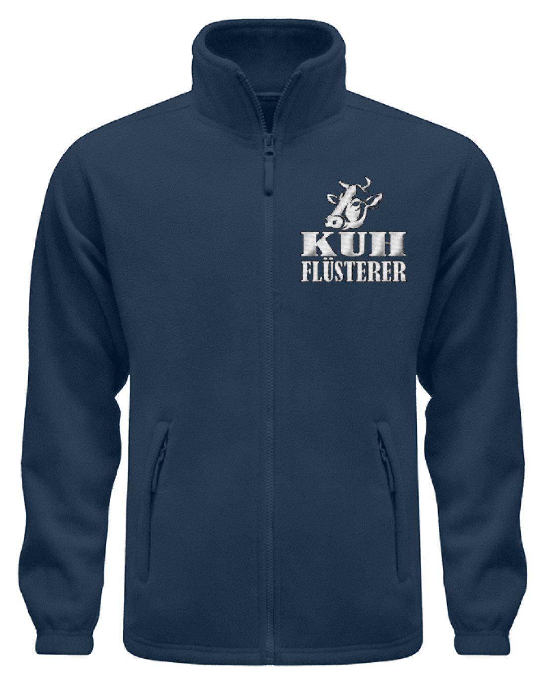 Kuhflüsterer · Fleece Jacke mit Stick-Fleece Jacke mit Stick-Navy-S-Agrarstarz