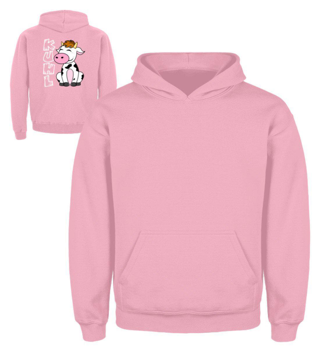 Kuhl Kuh · Kinder Kapuzenpullover Hoodie-Kinder Hoodie-Baby Pink-3/4 (98/104)-Agrarstarz