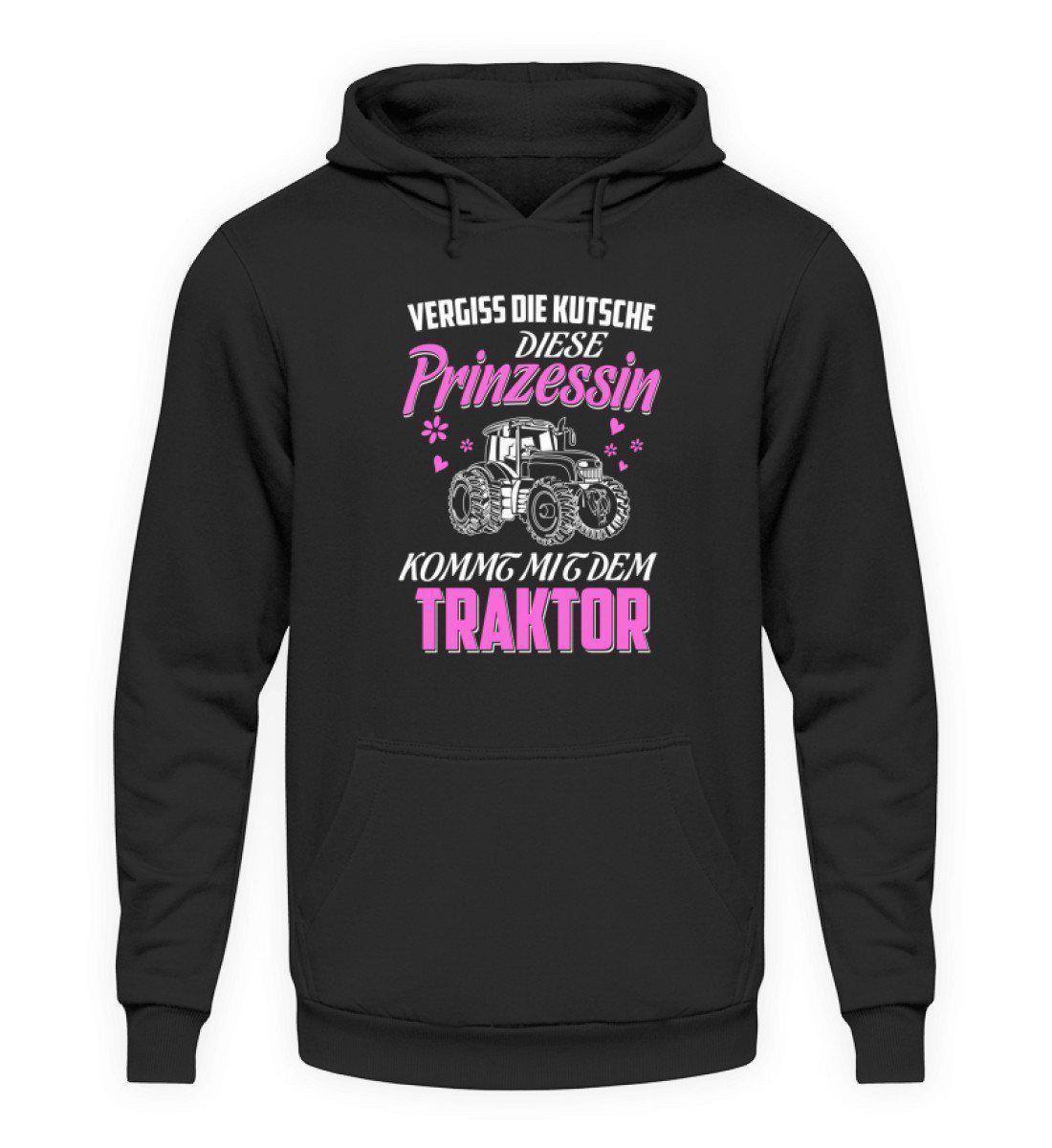 Kutsche Prinzessin Traktor · Unisex Kapuzenpullover Hoodie-Unisex Hoodie-Jet Black-L-Agrarstarz