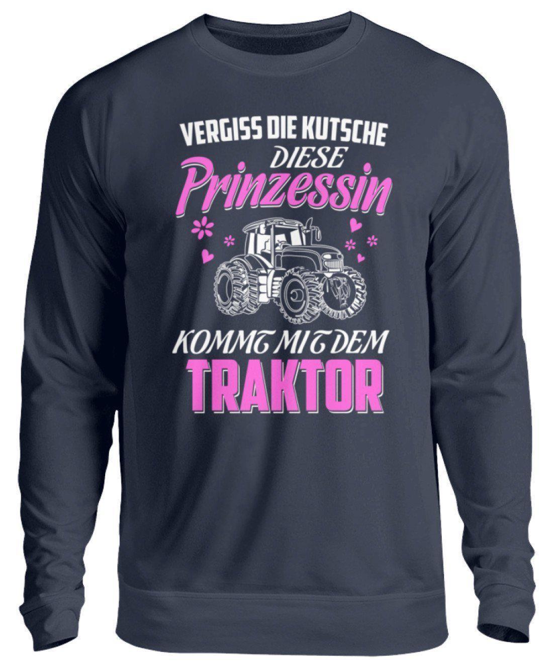 Kutsche Prinzessin Traktor · Unisex Sweatshirt Pullover-Unisex Sweatshirt-Oxford Navy-S-Agrarstarz