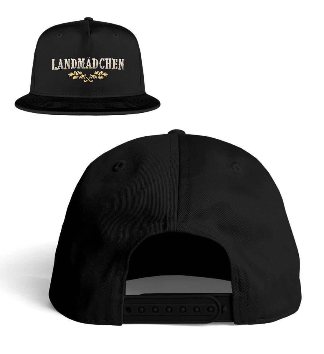 Landmädchen · Bestickte Snapback Mütze-Snapback mit Stick-Black-Einheitsgröße-Agrarstarz