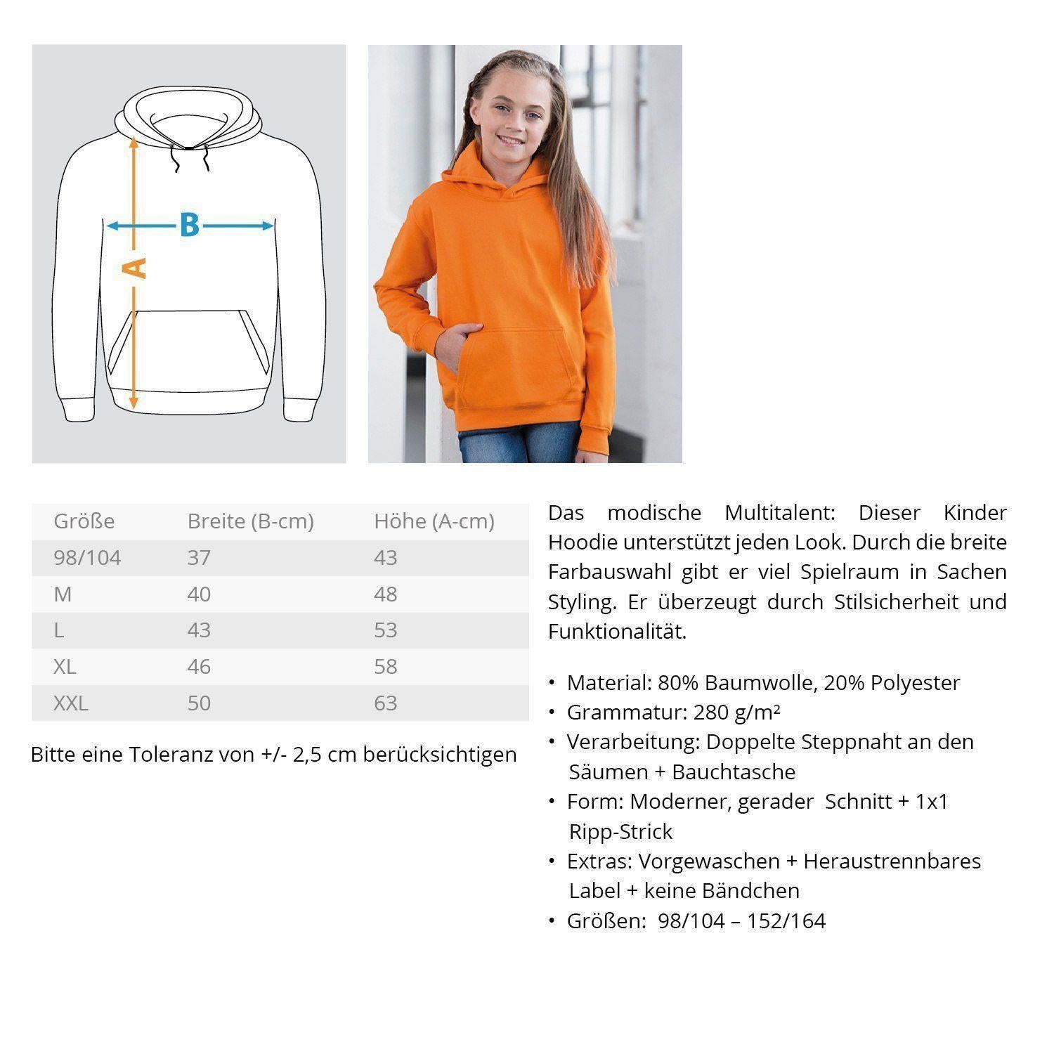 Landmädchen ich darf das · Kinder Kapuzenpullover Hoodie-Kinder Hoodie-Agrarstarz