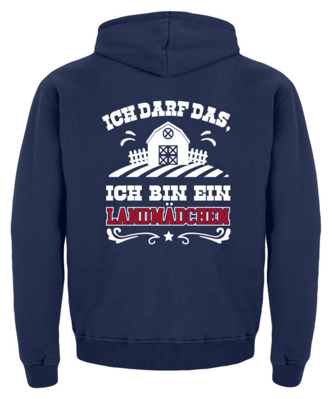 Landmädchen ich darf das · Kinder Kapuzenpullover Hoodie-Kinder Hoodie-Agrarstarz