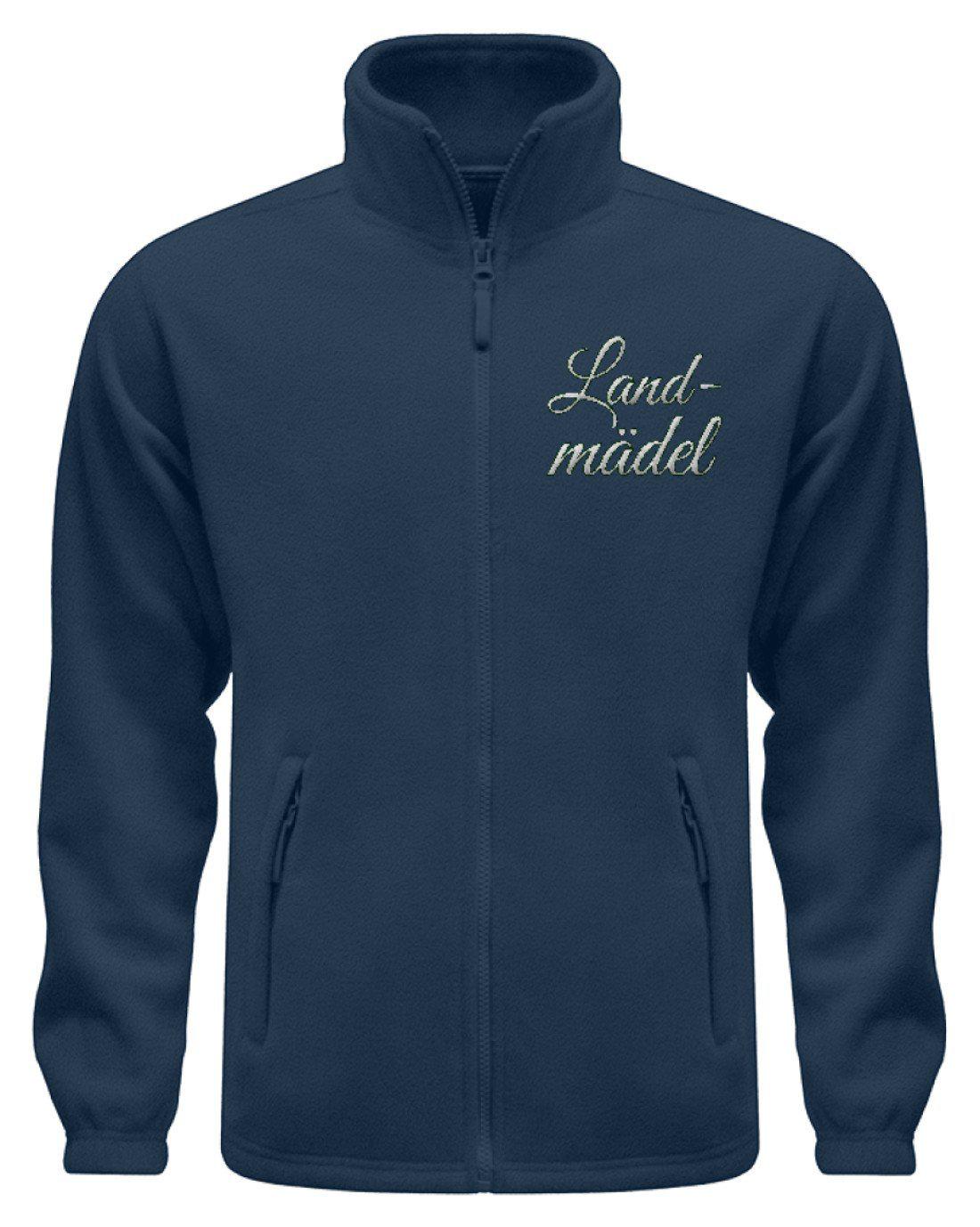 Landmädel · Fleece Jacke mit Stick-Fleece Jacke mit Stick-Navy-S-Agrarstarz