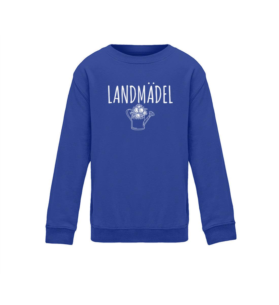 Landmädel Gießkanne · Kinder Sweatshirt-Kinder Sweatshirt-Royal Blue-12/14 (152/164)-Agrarstarz