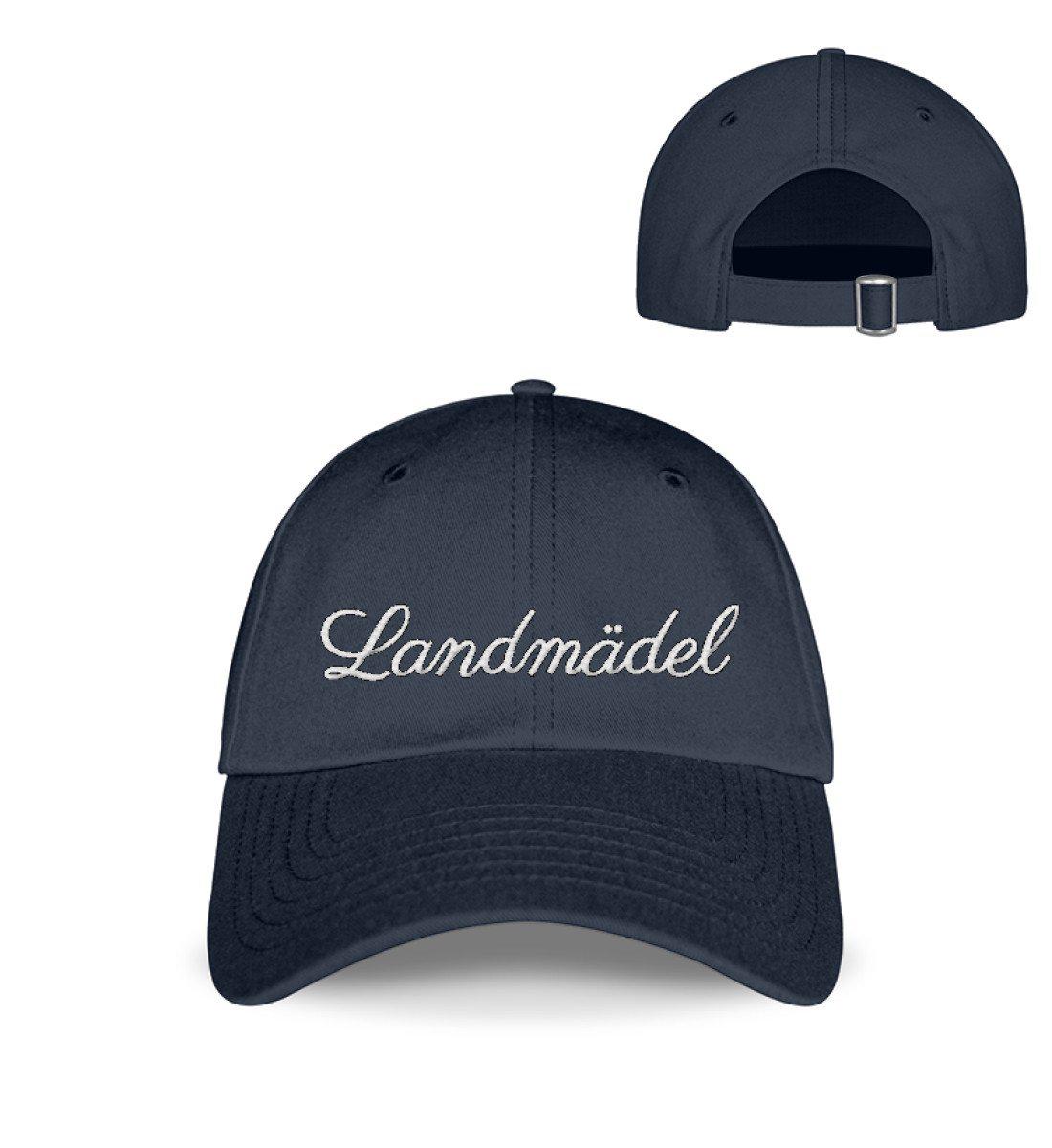 Landmädel · Kappe-Baseball Cap mit Stick-Deep Navy-Einheitsgröße-Agrarstarz