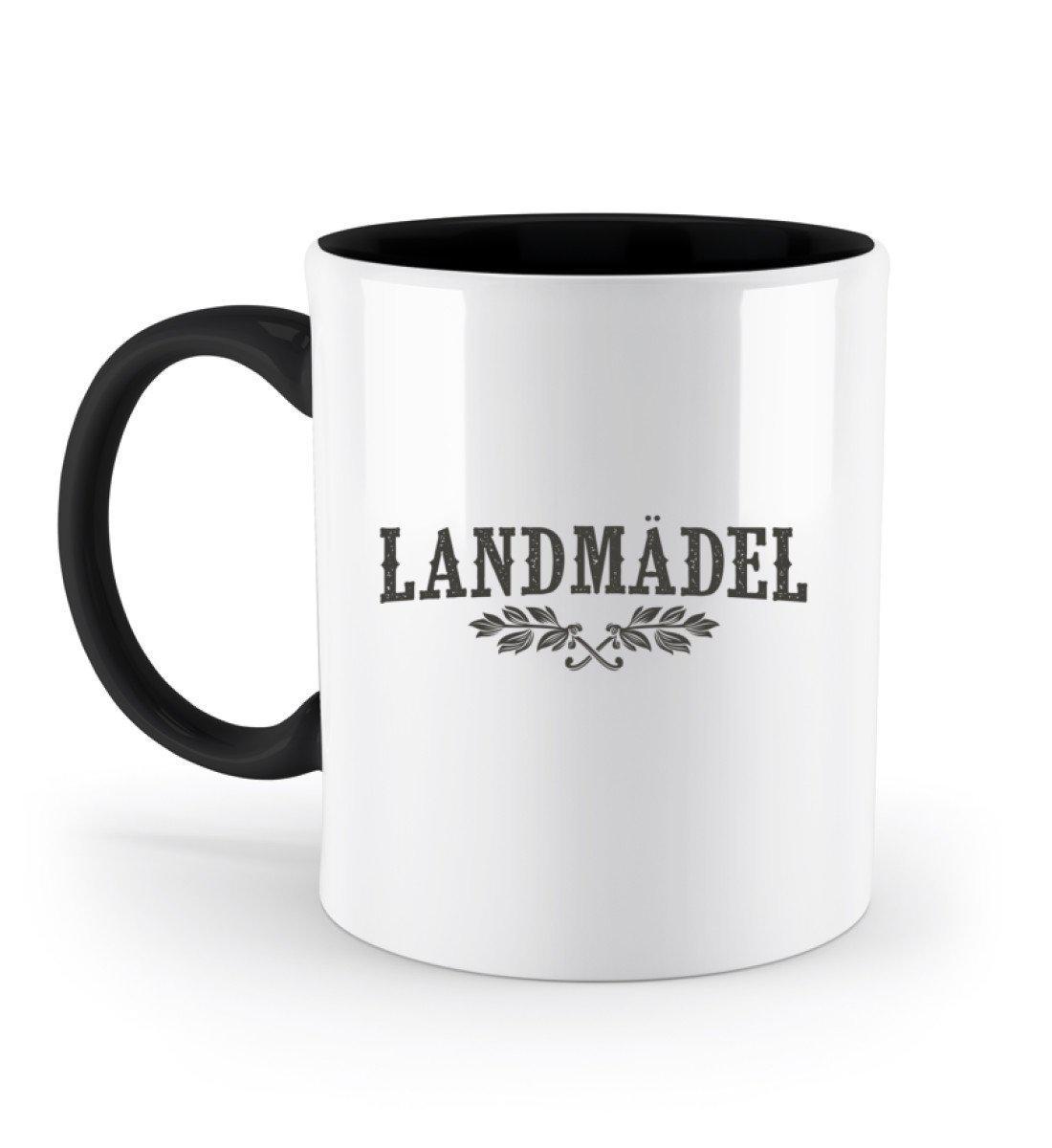 Landmädel · Keramik Tasse zweifarbig-Keramik Tasse Zweifarbig-Black-330ml-Agrarstarz