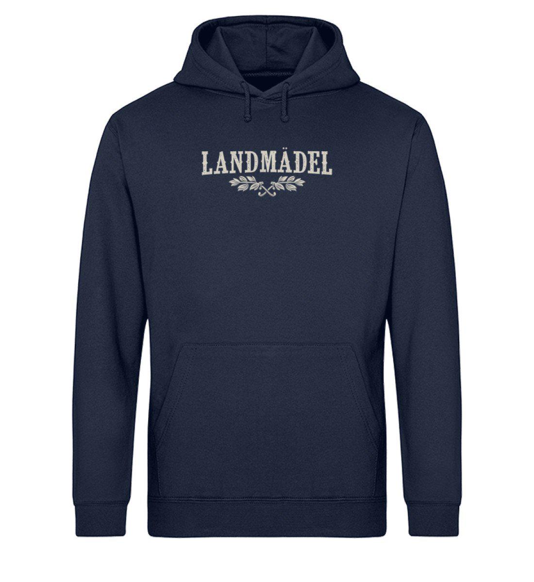 Landmädel · Unisex Organic Hoodie-Drummer Hoodie ST/ST-French Navy-XS-Agrarstarz