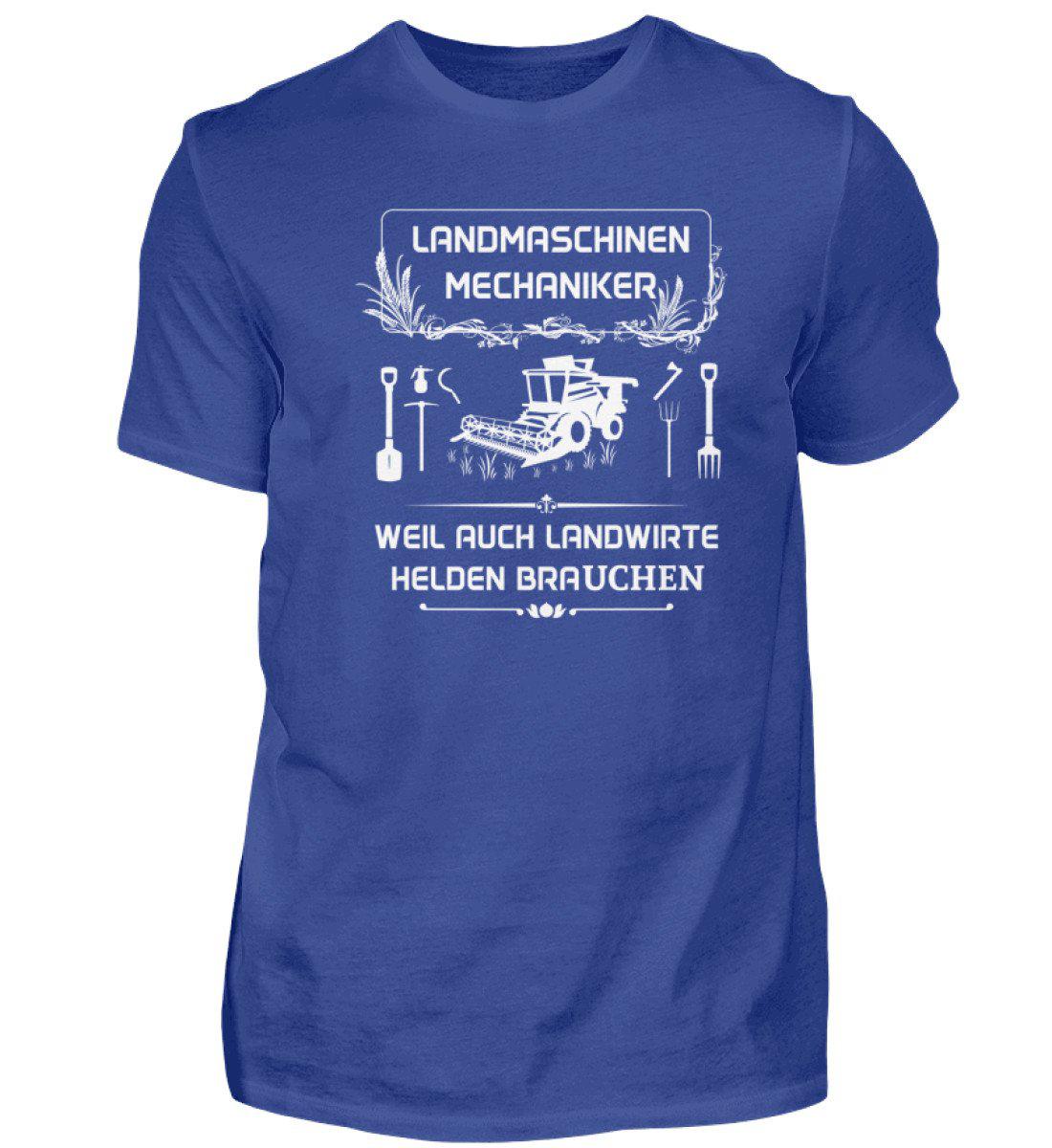 Landmaschinen Mechaniker · Herren T-Shirt-Herren Basic T-Shirt-Royal Blue-S-Agrarstarz