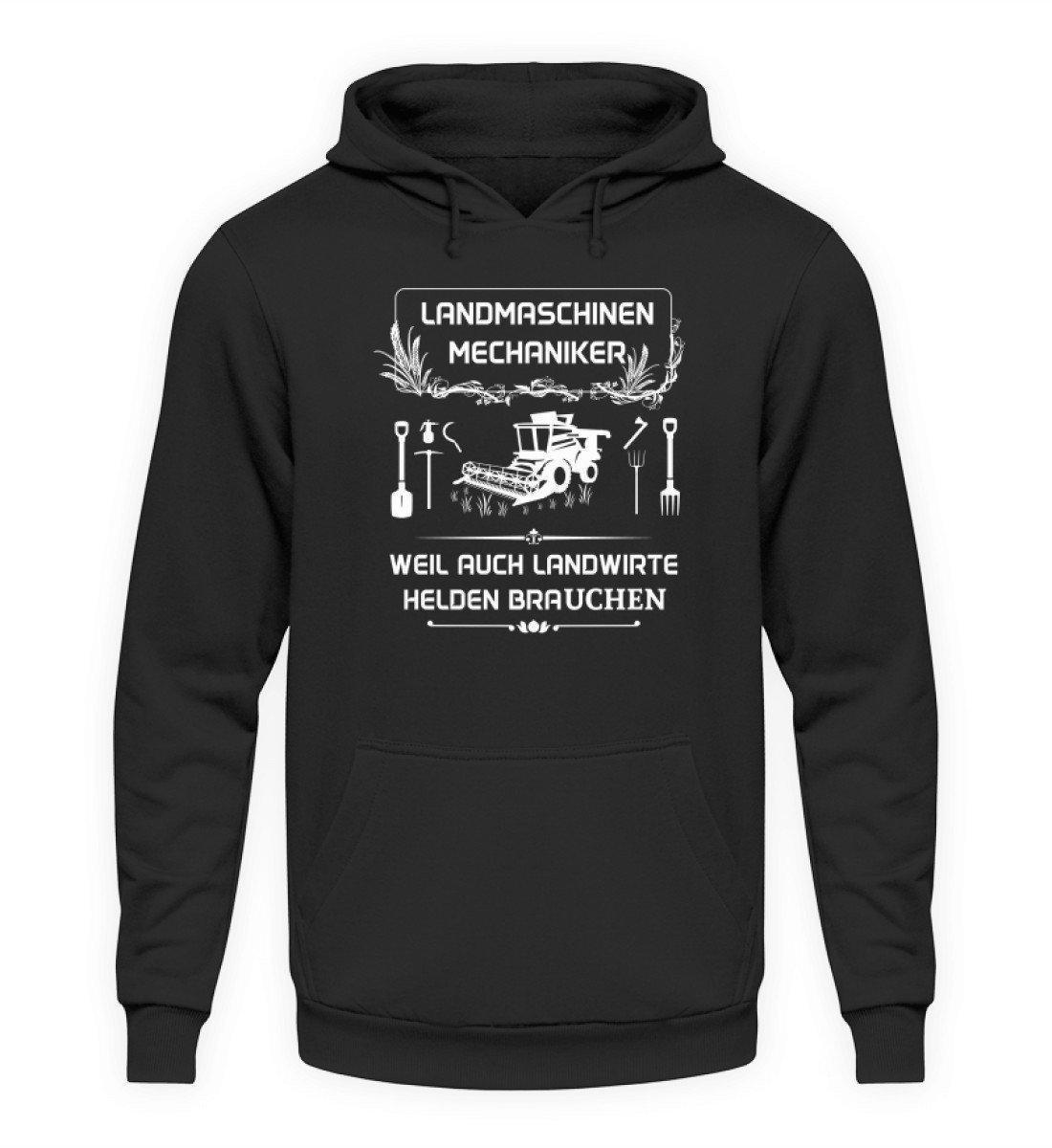Landmaschinen Mechaniker · Unisex Kapuzenpullover Hoodie-Unisex Hoodie-Jet Black-L-Agrarstarz