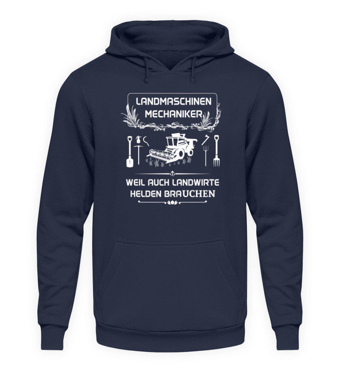 Landmaschinen Mechaniker · Unisex Kapuzenpullover Hoodie-Unisex Hoodie-Oxford Navy-L-Agrarstarz