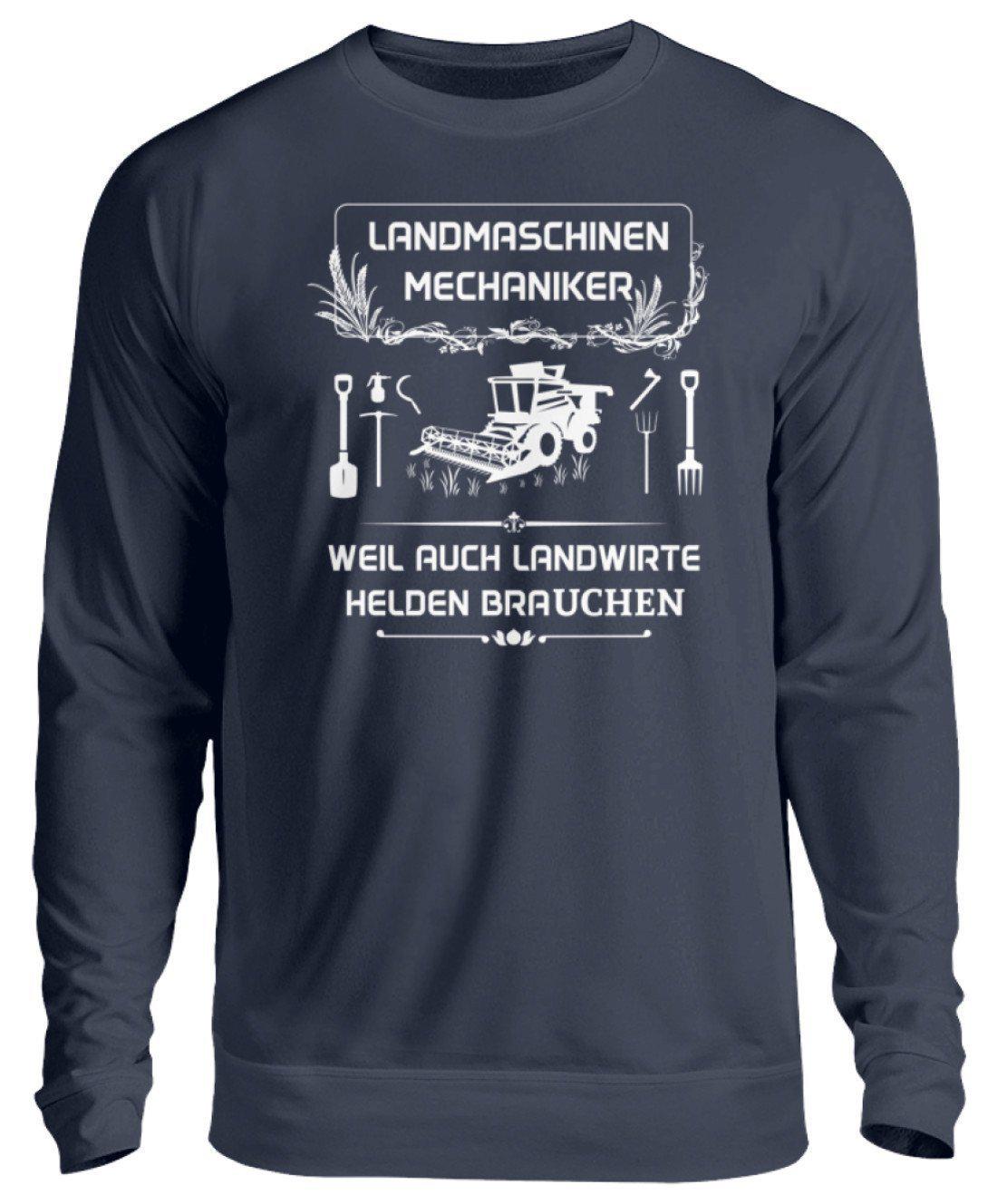 Landmaschinen Mechaniker · Unisex Sweatshirt Pullover-Unisex Sweatshirt-Oxford Navy-S-Agrarstarz