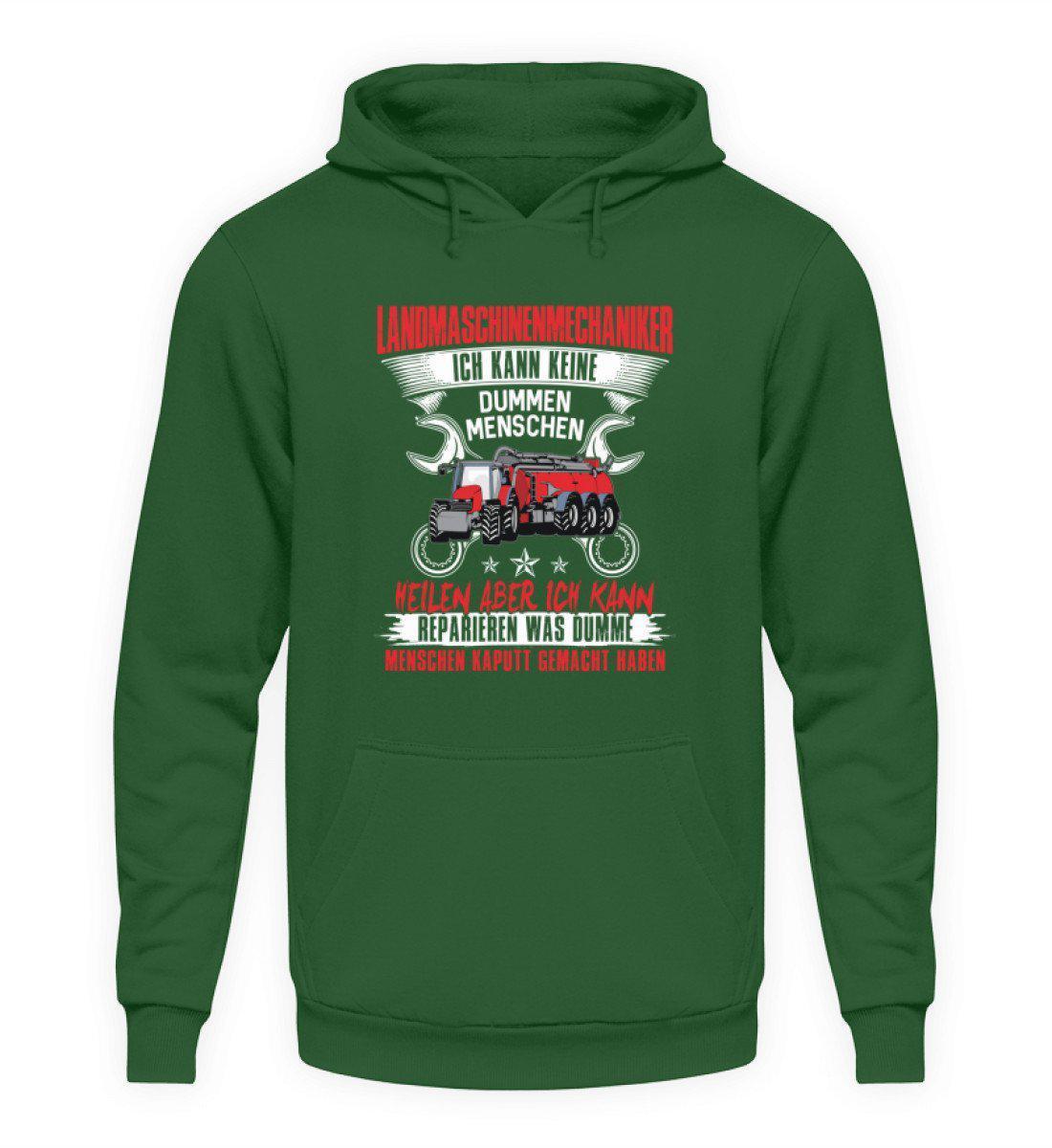 Landmaschinenmechaniker reparieren · Unisex Kapuzenpullover Hoodie-Unisex Hoodie-Bottle Green-S-Agrarstarz