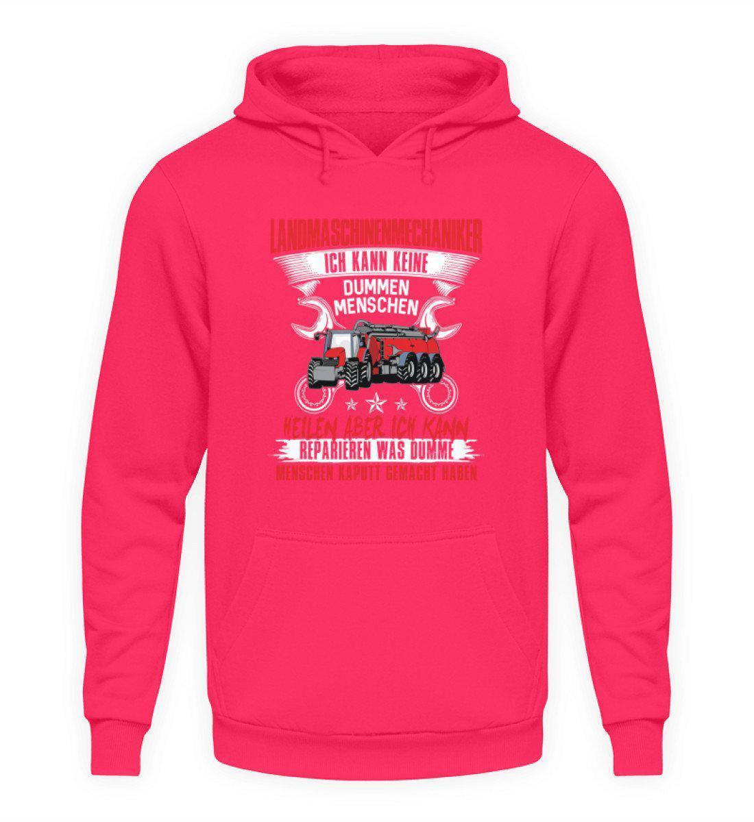 Landmaschinenmechaniker reparieren · Unisex Kapuzenpullover Hoodie-Unisex Hoodie-Hot Pink-S-Agrarstarz