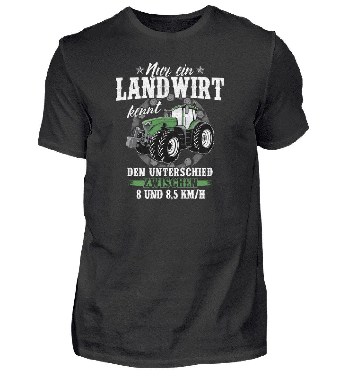 Landwirt Geschwindigkeit · Herren T-Shirt-Herren Basic T-Shirt-Black-S-Agrarstarz
