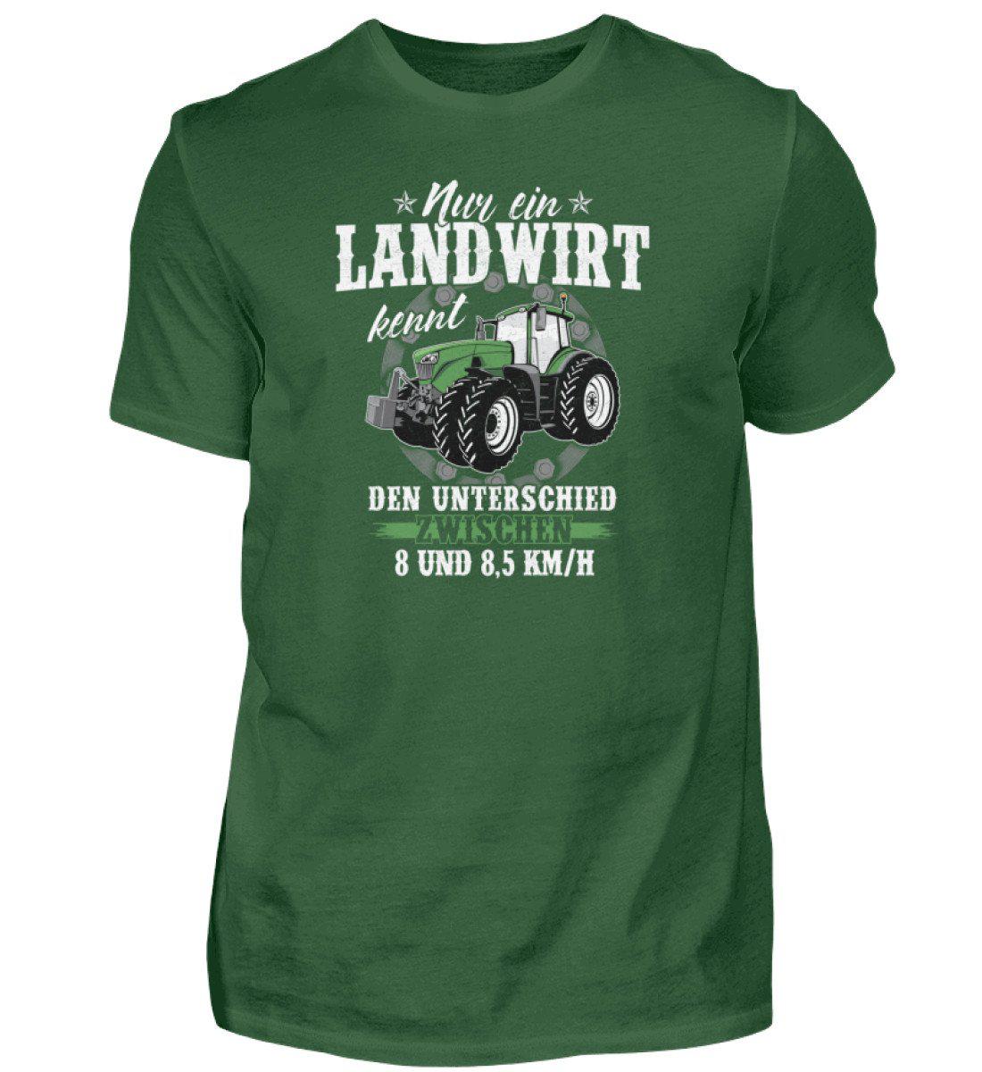 Landwirt Geschwindigkeit · Herren T-Shirt-Herren Basic T-Shirt-Bottle Green-S-Agrarstarz