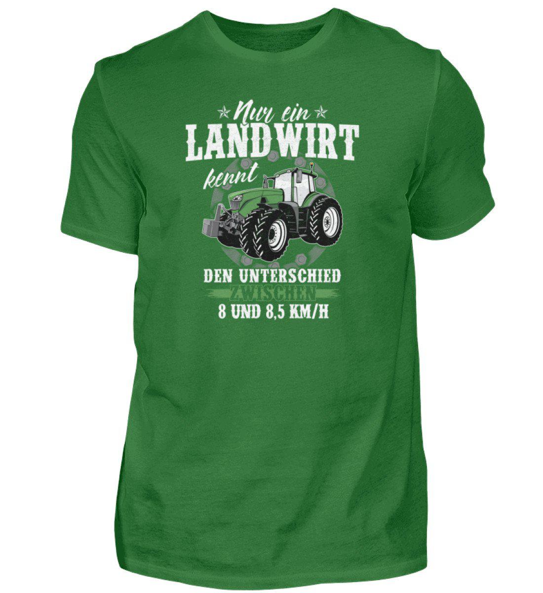 Landwirt Geschwindigkeit · Herren T-Shirt-Herren Basic T-Shirt-Kelly Green-S-Agrarstarz